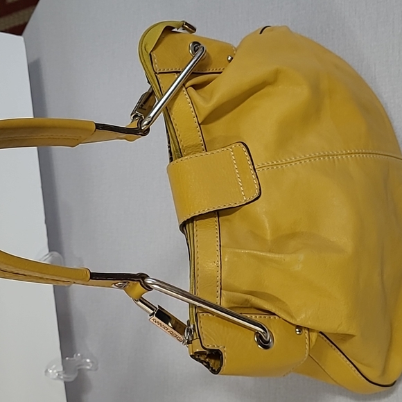Robert Pietro Bag, Size 16" X 6" X 10", Golden Yellow - Picture 2 of 9